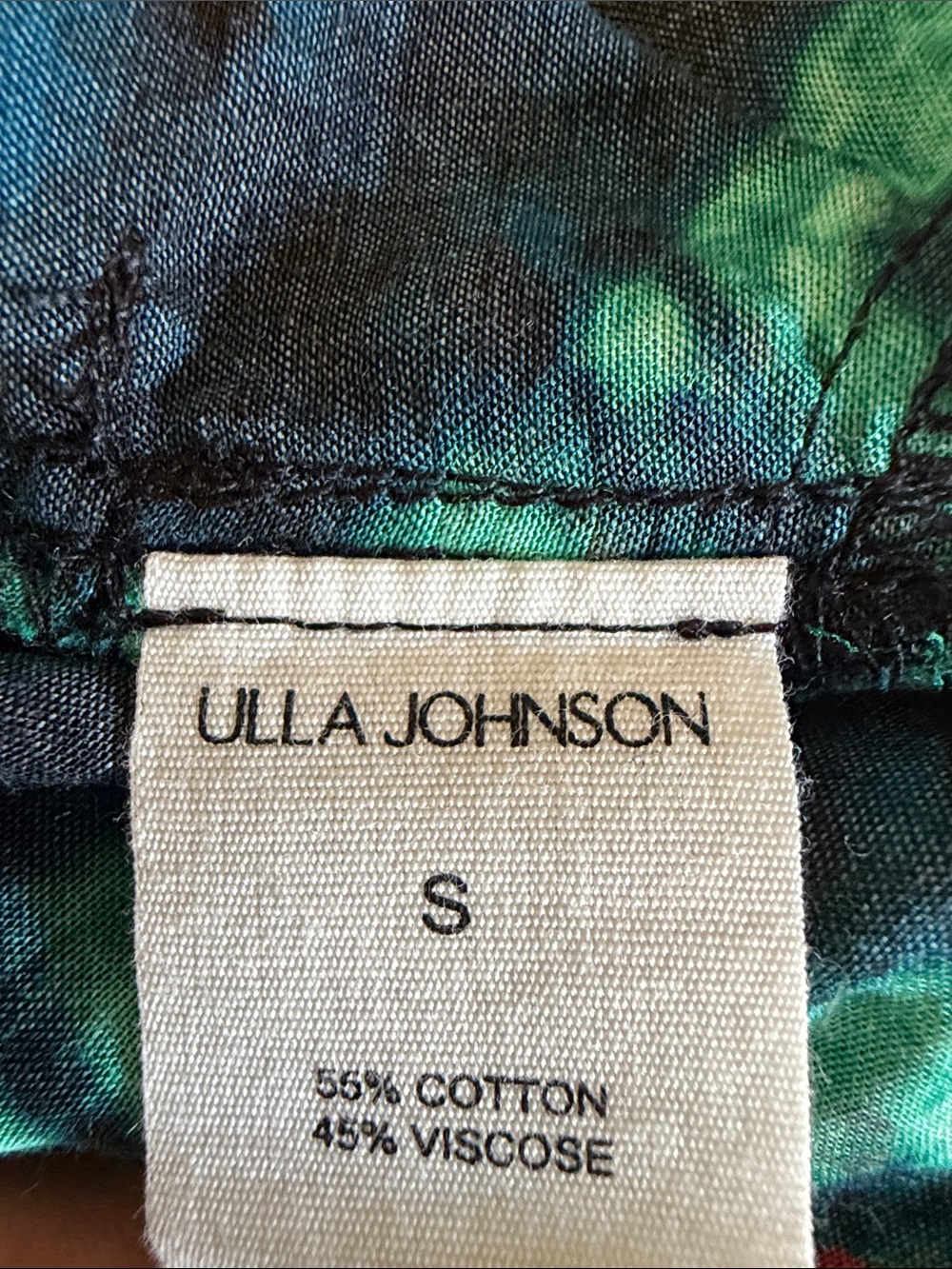 Ulla Johnson Vanessa Cotton-Blend Wide-Leg Pants - Picture 6 of 6